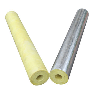 Glass Wool Pipe Insulation with Aluminium Cloth Facing for Outdoor Applications