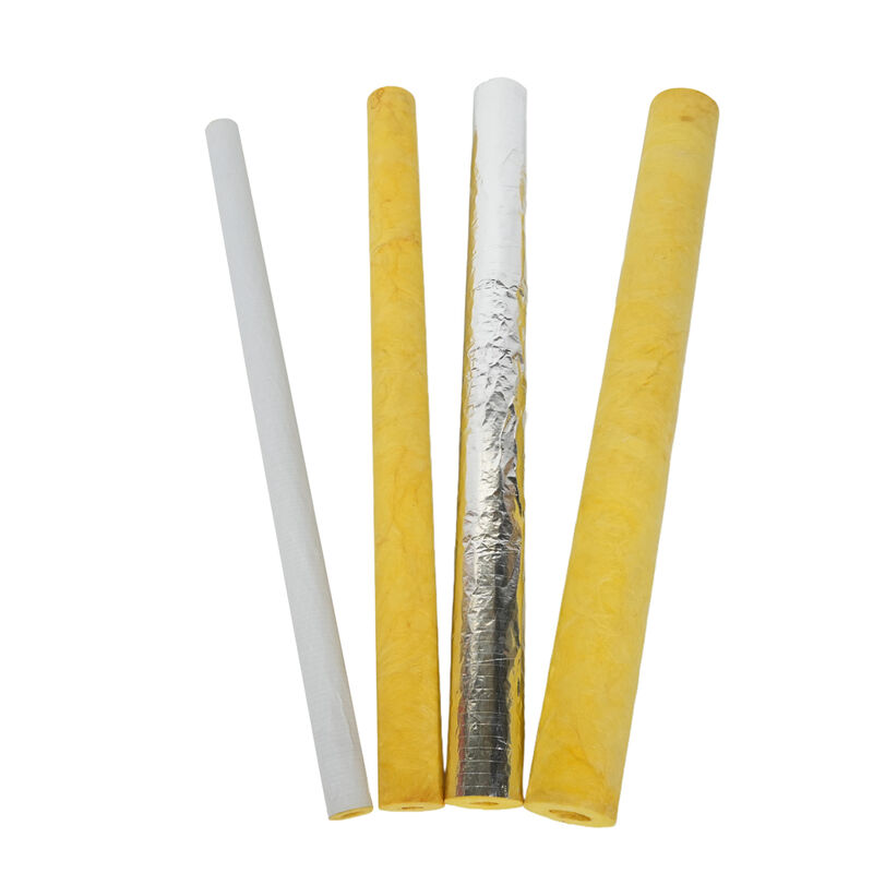 Special Glass Wool Pipe for Heat Insulation of Building Materials Pipeline /industrial Cold-keeping Glass Wool Pipes.