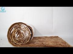 YENİ - beyaz kaplamalı kahverengi cam yünü battaniye